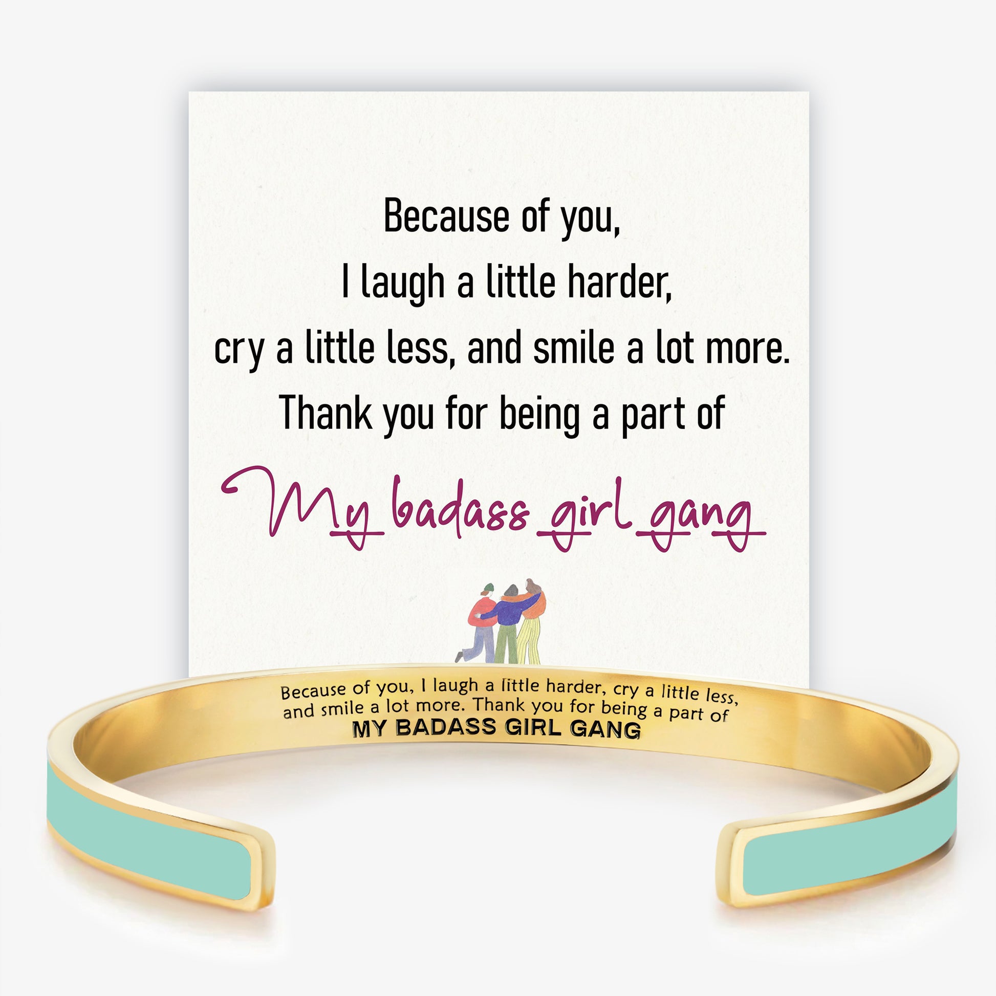 colorful friendship cuff bracelet