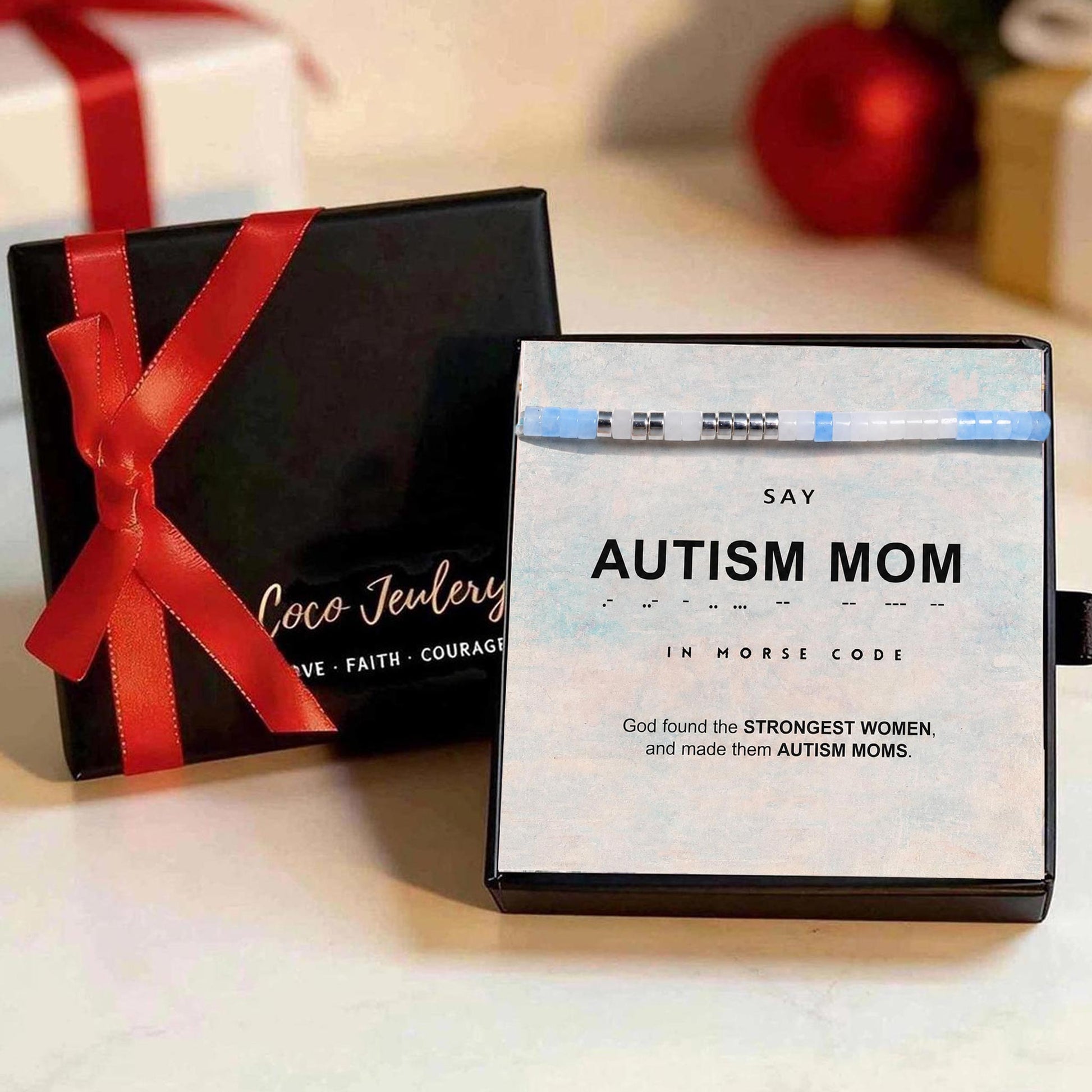 gift for autism mom bracelet
