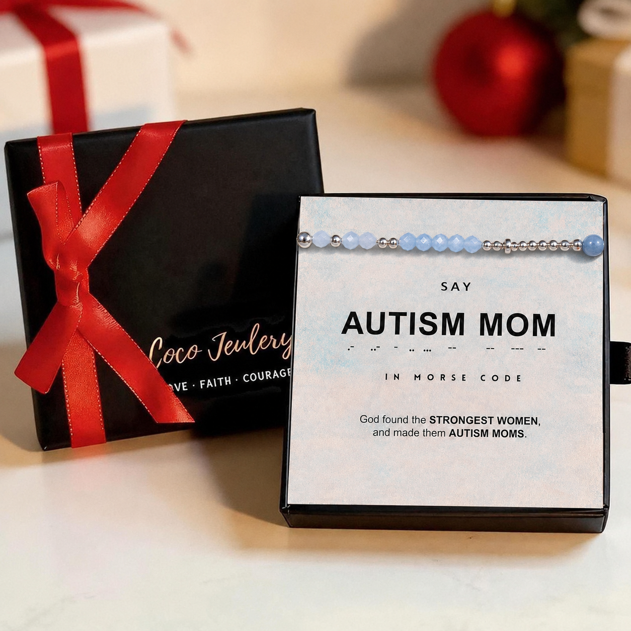 gift for autism mom bracelet