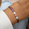 healing crystal memory bracelet