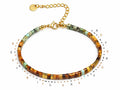 tila bead bracelet, hidden message morse code design