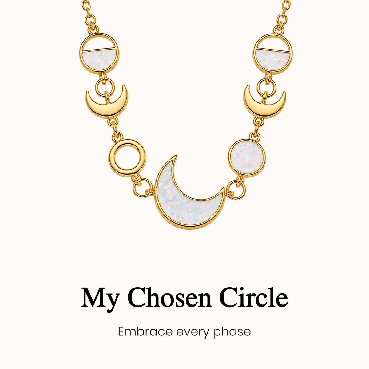 my coven moon phase necklace