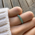 jade luck ring, symbolic protection jewelry