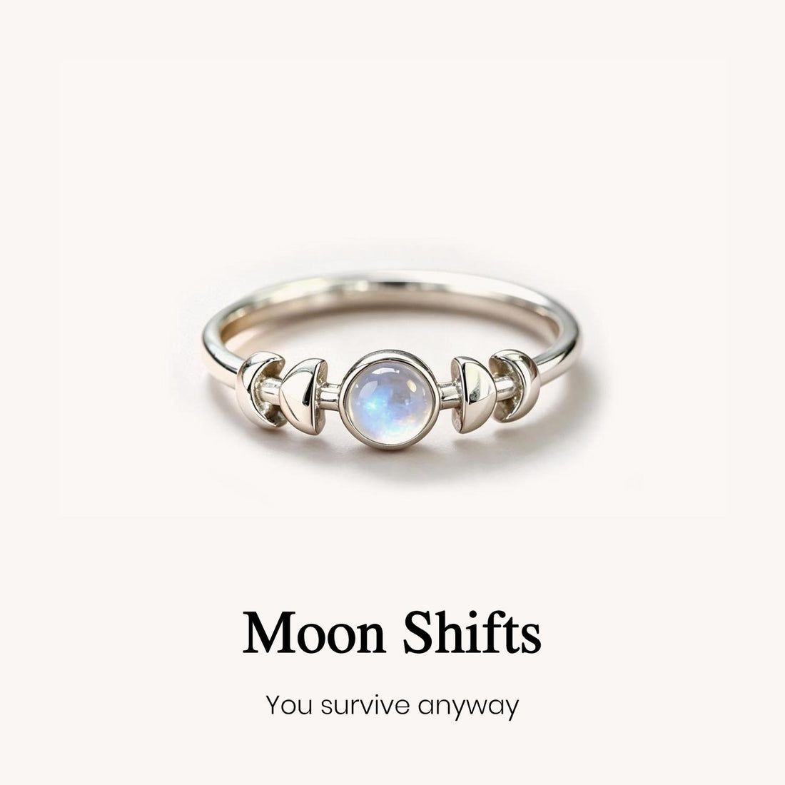 this too shall pass moon phases ring
