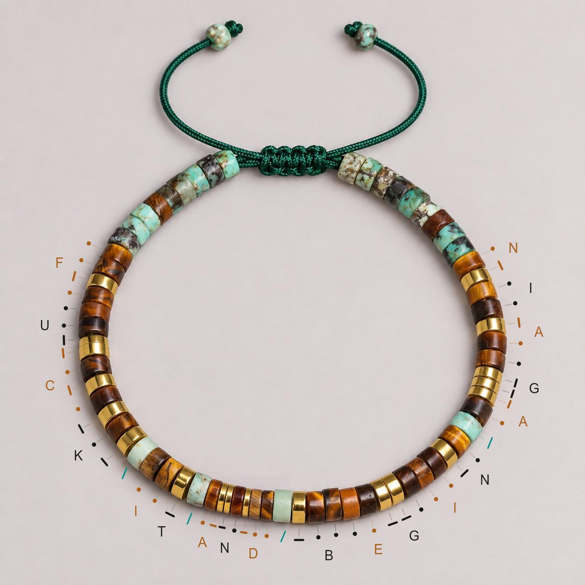 hidden message bracelet, morse code message design
