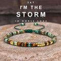 im the storm morse code bracelet