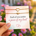 - A Piece of My Heart message card for Mom and kids