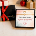 - Gold Mom and kids bracelet set in COCO Jewelry gift box