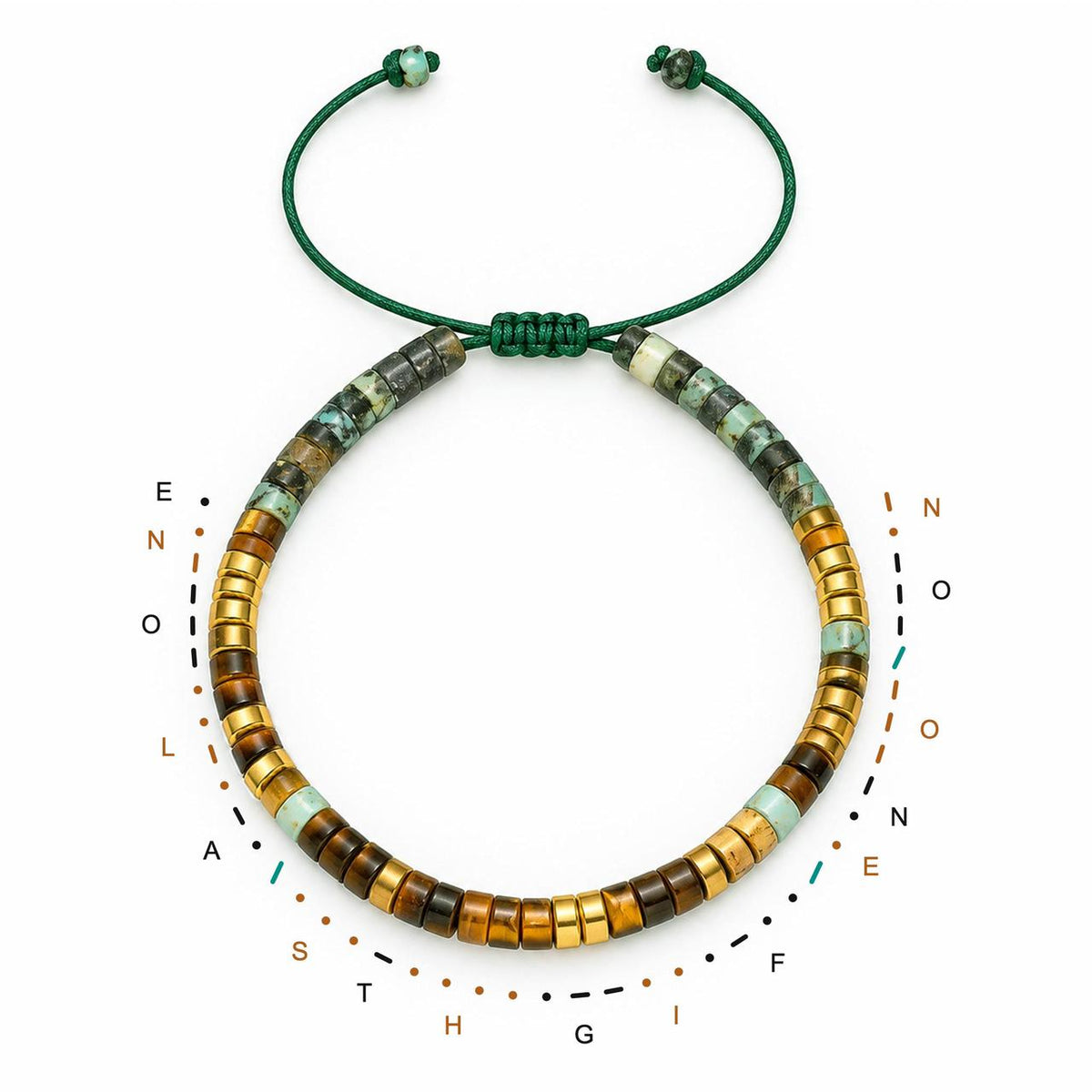 hidden message morse code bracelet design