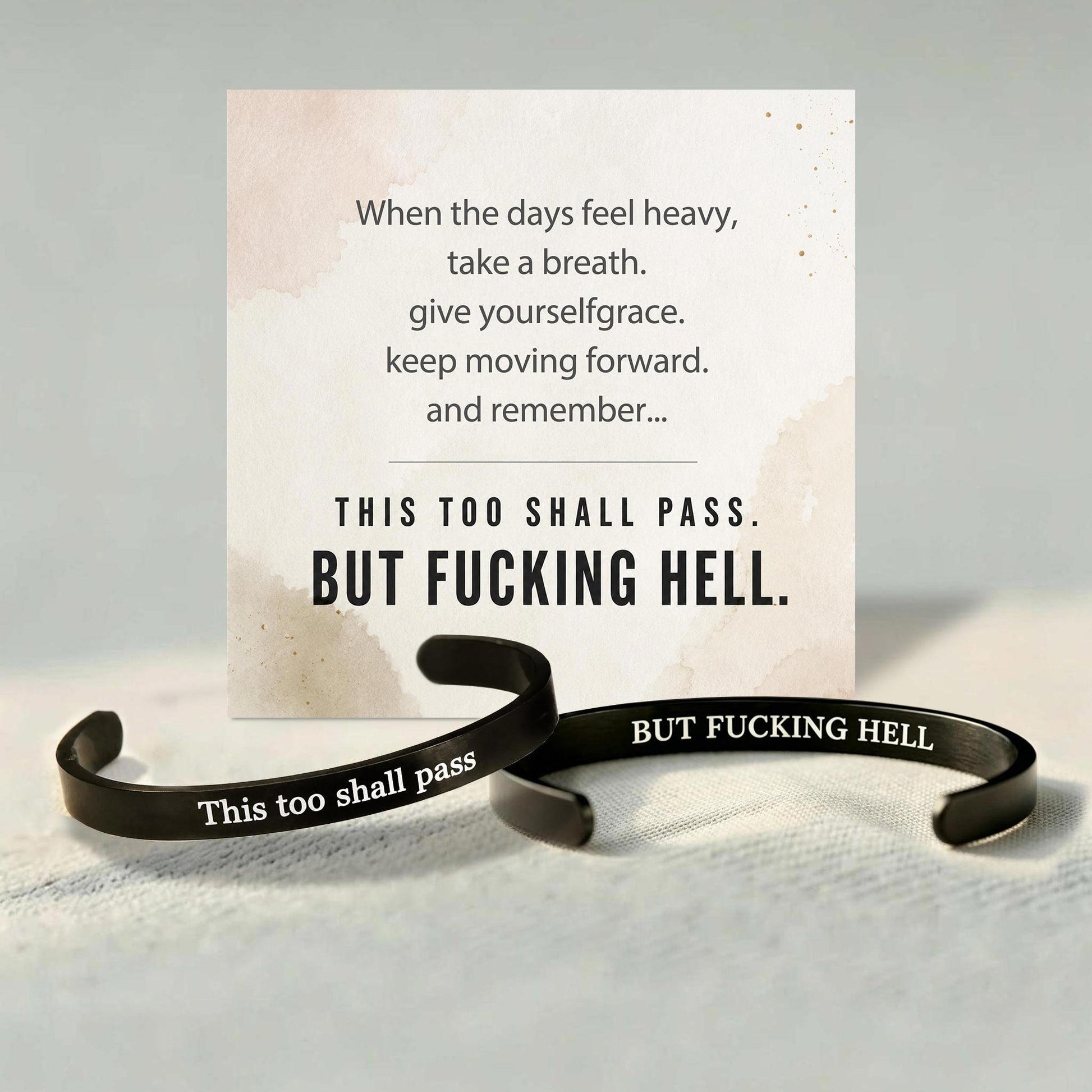 meaningful mantra bracelet for resilience